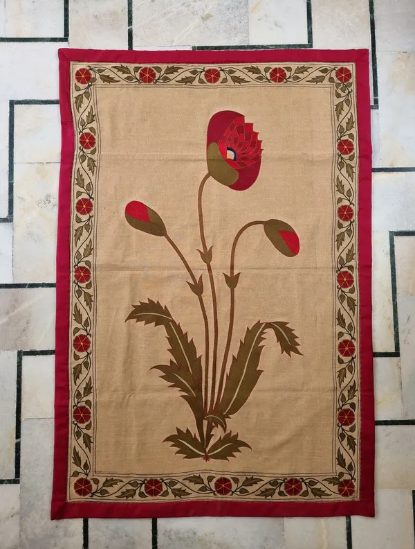 Cotton_Mughal_Floral_Tree_Of_Life_Embroidered_Wall_Hanging