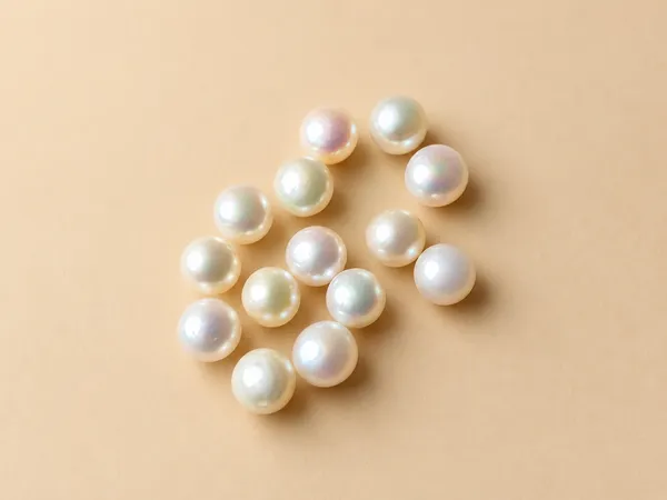 White_Freshwater_Pearl_Round_Loose_Beads_Pendant