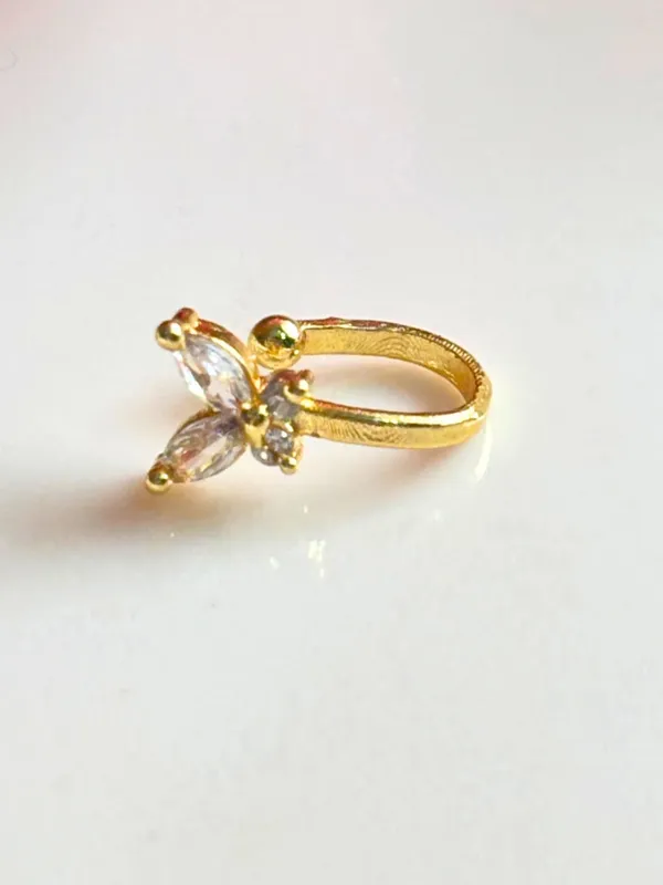 22K_Gold-Plated_Cubic_Zirconia_Studded_Butterfly_Nosepin