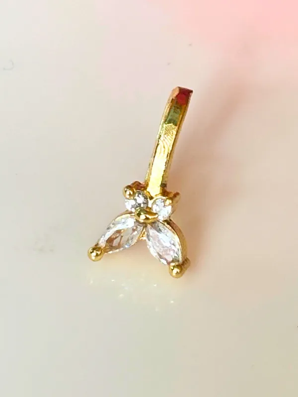 22K_Gold-Plated_Cubic_Zirconia_Studded_Butterfly_Nosepin
