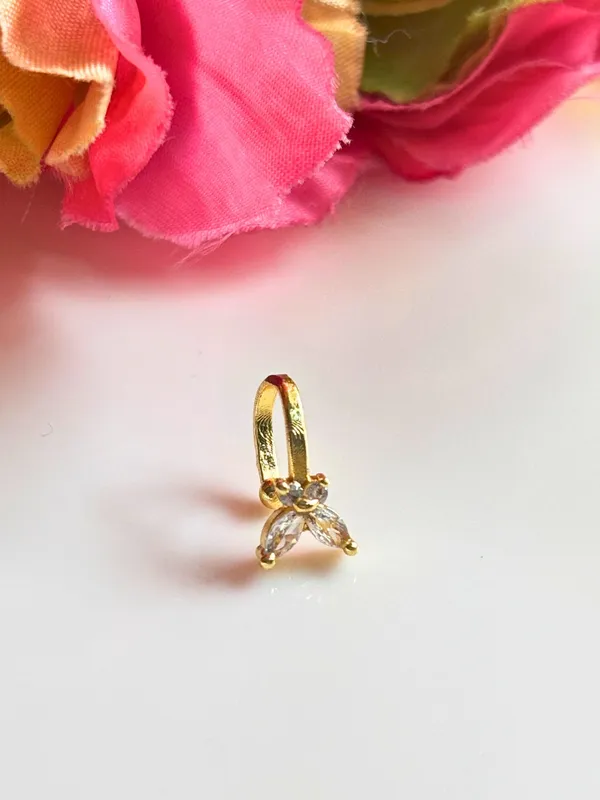 22K_Gold-Plated_Cubic_Zirconia_Studded_Butterfly_Nosepin