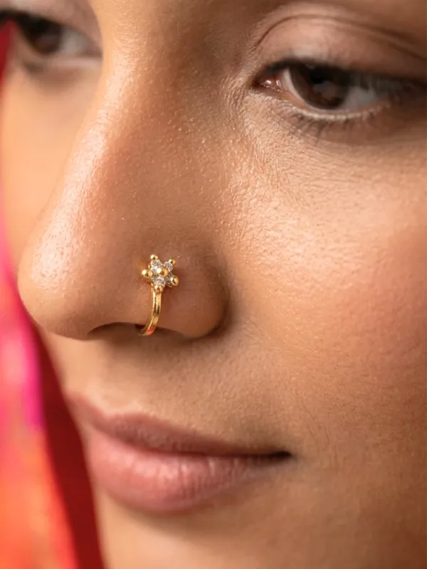 22K_Gold-Plated_Cubic_Zirconia_Studded_Floral_Nosepin