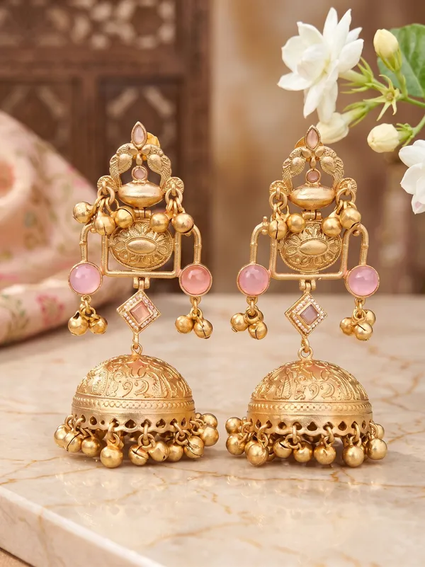 Kashmiri_Long_Drop_Jhumka_Earrings