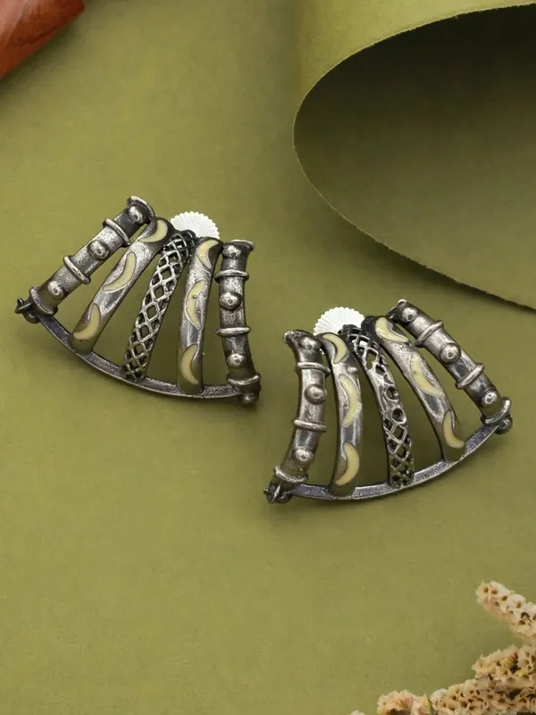 Oxidised_Silver-Plated_Crescent_Design_Studs_Earrings