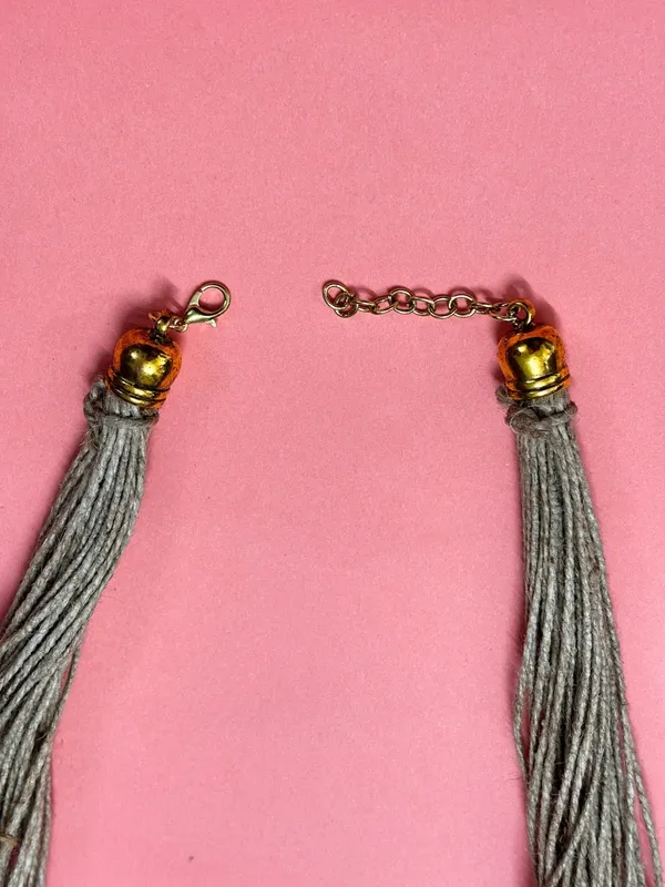Brass_And_Jute_Oxidised_Gold_Studded_Crochet_Necklace