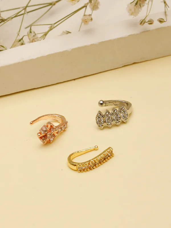 Set_Of_3_Gold-Plated,_Rose-Plated_&_Silver-Plated_White_Ad-Studded_Nosepin