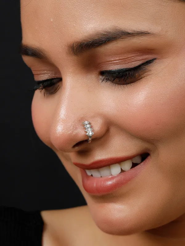 Set_Of_3_Gold-Plated,_Rose-Plated_&_Silver-Plated_White_Ad-Studded_Nosepin