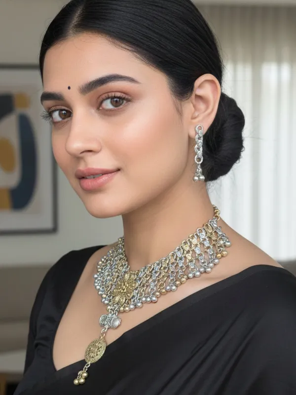 Dual-Toned_Tribal_Oxidised_Jewellery_Set