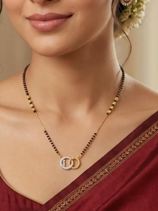 Gold-Plated_American_Diamond_Interlinked_Rings_Mangalsutra_Necklace