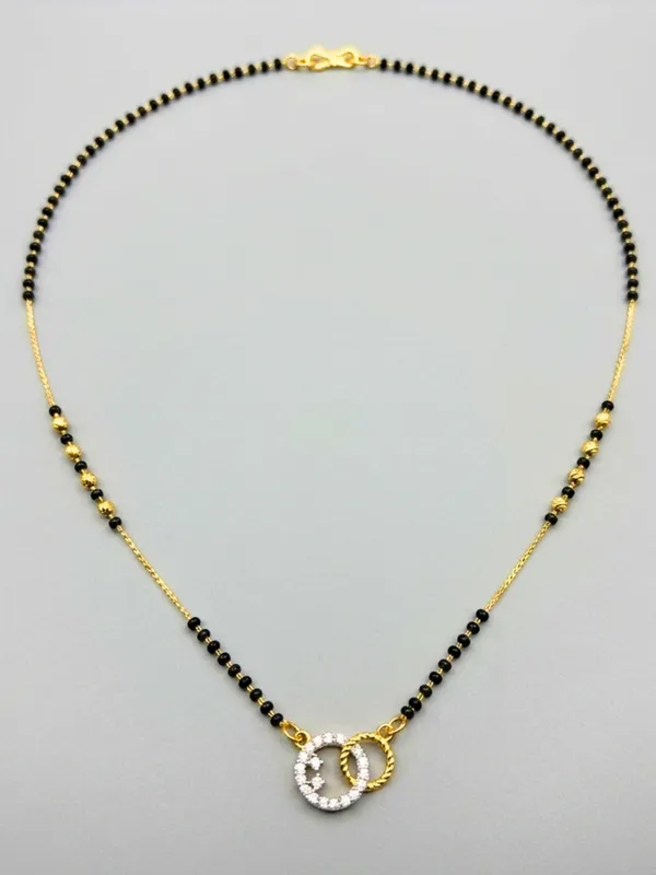 Gold-Plated_American_Diamond_Interlinked_Rings_Mangalsutra_Necklace