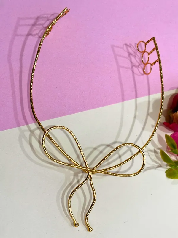 Gold-Plated_Bow_Tiara_For_Women