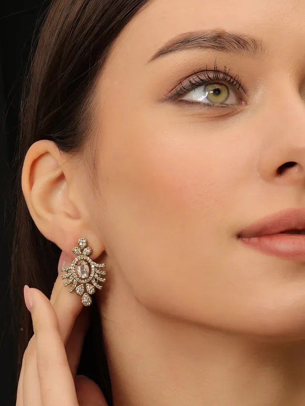 Gold-Plated_White_Ad-Studded_Jewellery_Set