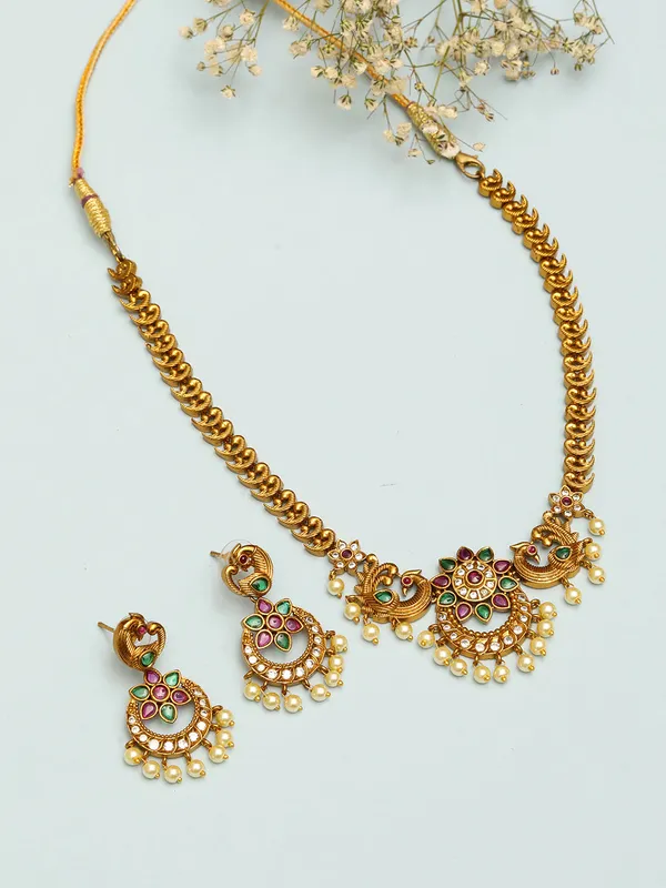 Golden_Temple_Necklace_Set