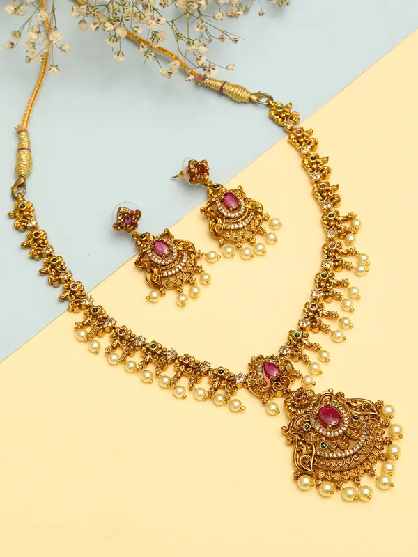 Golden_Temple_Necklace_Set
