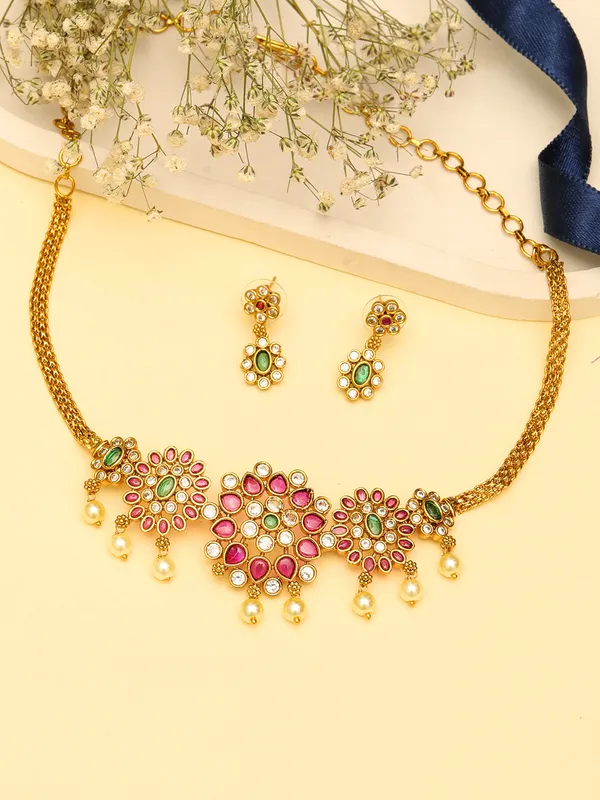 Golden_Temple_Necklace_Set