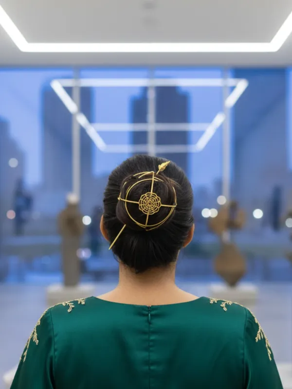 Jhanvi_Inspired_Pachi_Hair_Cage_Bun