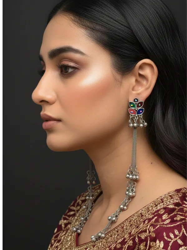Oxidised_Silver_Plated_Earrings