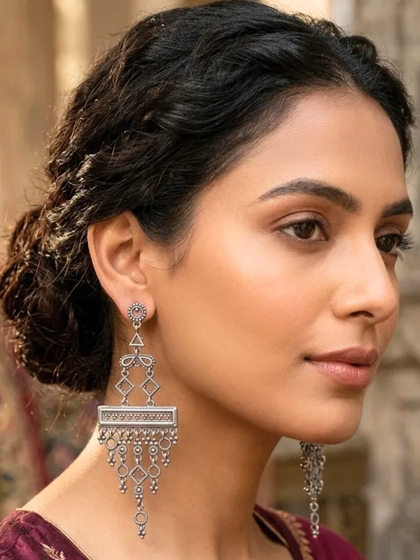 Oxidised_Silver-Plated_Geometric_Contemporary_Drop_Earrings