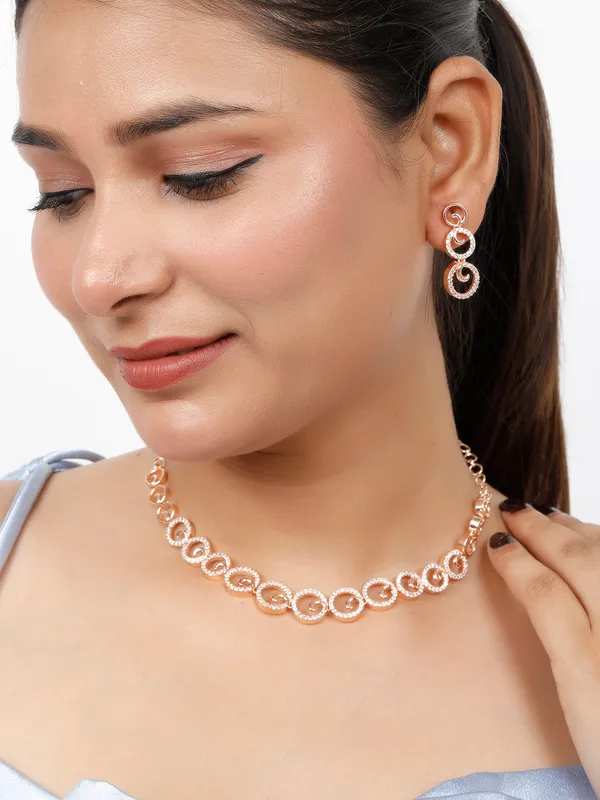 Rose_Gold-Plated_White_Ad-Studded_Handcrafted_Jewellery_Set