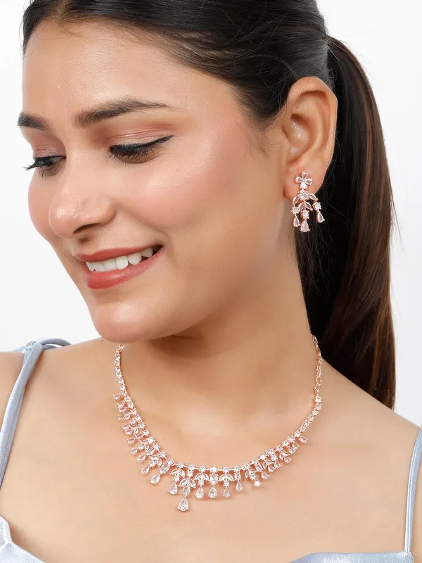 Rose_Gold-Plated_White_Ad-Studded_Handcrafted_Jewellery_Set