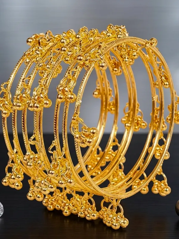 Set_Of_8_Gold-Plated_Kashmiri_Ghungroo_Bangles