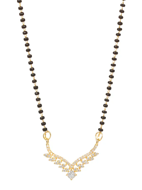 Gold-Plated_Black_&_White_Ad-Studded_Mangalsutra