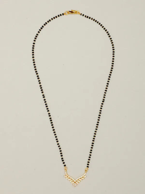 Gold-Plated_Black_&_White_Ad-Studded_Mangalsutra