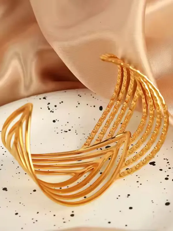 18K_Gold_Pvd_Plated_Cuff_Bracelet