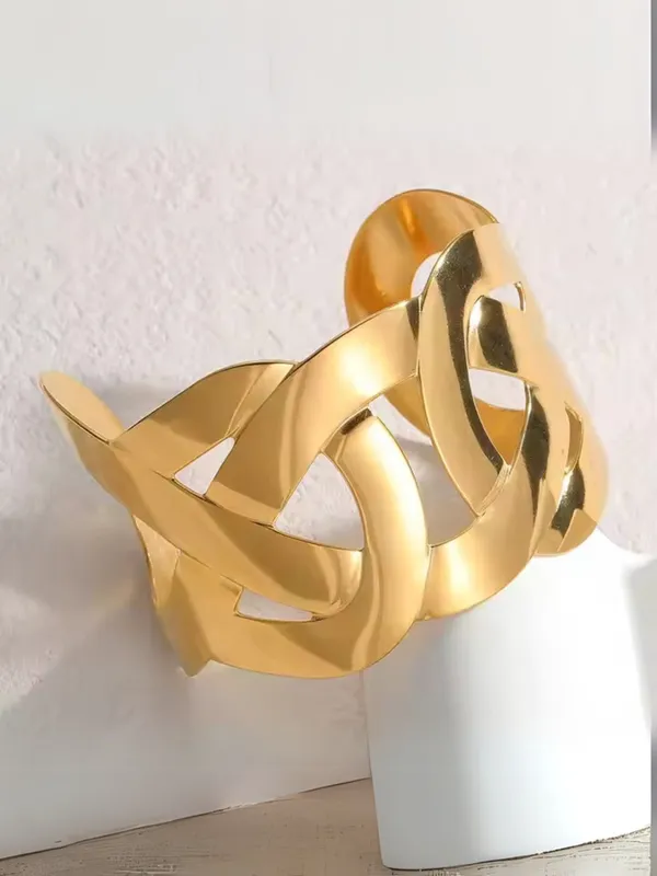 18K_Gold_Pvd_Plated_Cuff_Bracelet