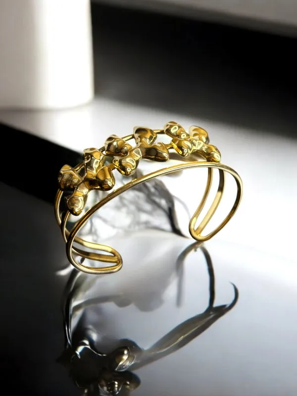 18K_Gold_Pvd_Plated_Cuff_Bracelet