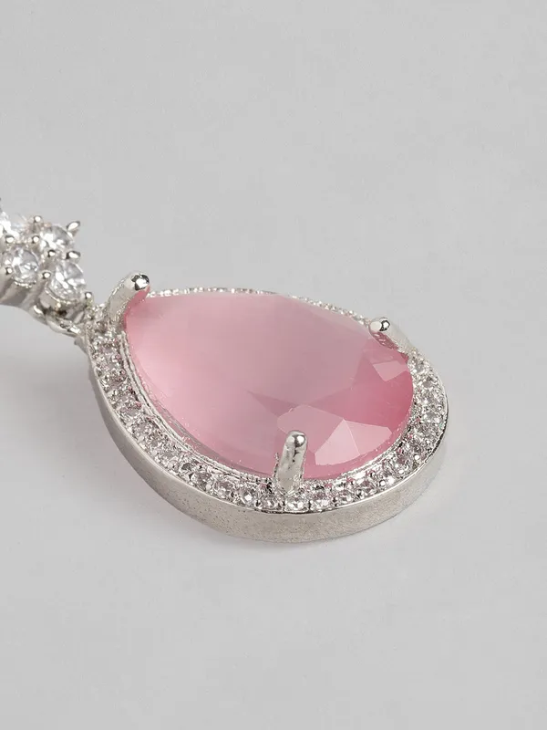 Ad_&_Cubic_Zirconia_Studded_Teardrop_Jewellery_Set