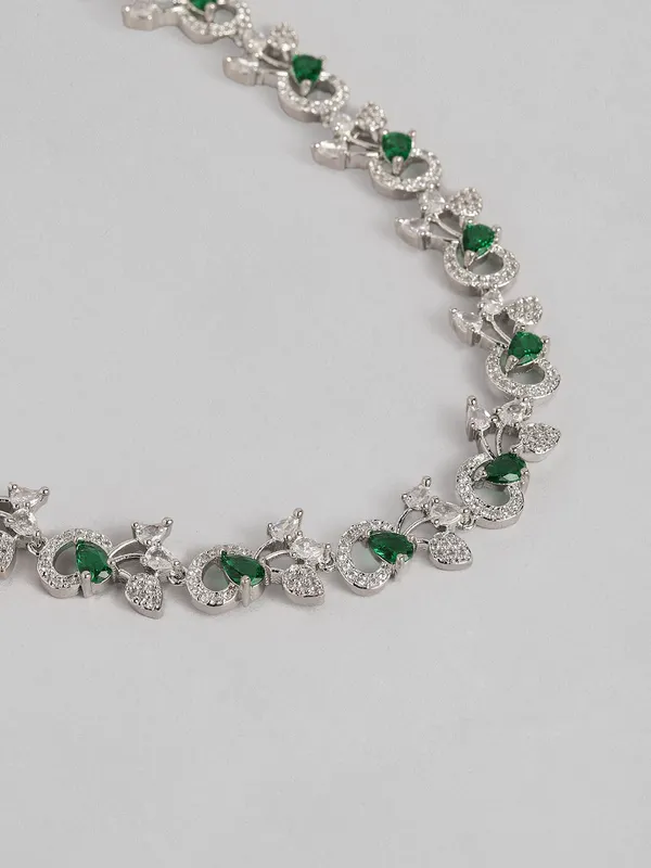 American_Diamond_Studded_Necklace_Jewellery_Set