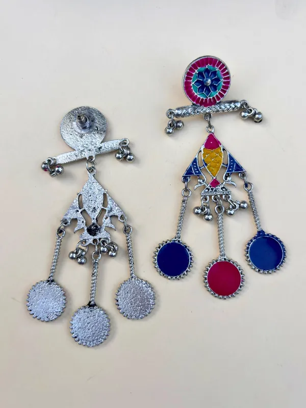 Colorful_Enamel_Pearl_Drop_Earrings