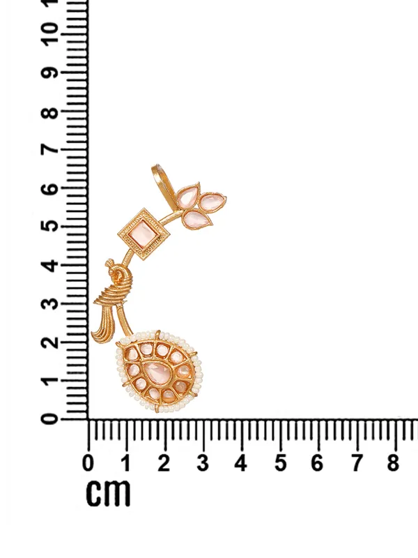Gold_Plated_Contemporary_Ear_Cuff_Earrings