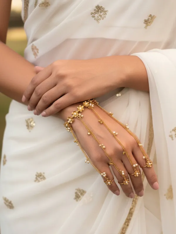 Gold-Plated_Ring_Bracelet_With_Hathphool