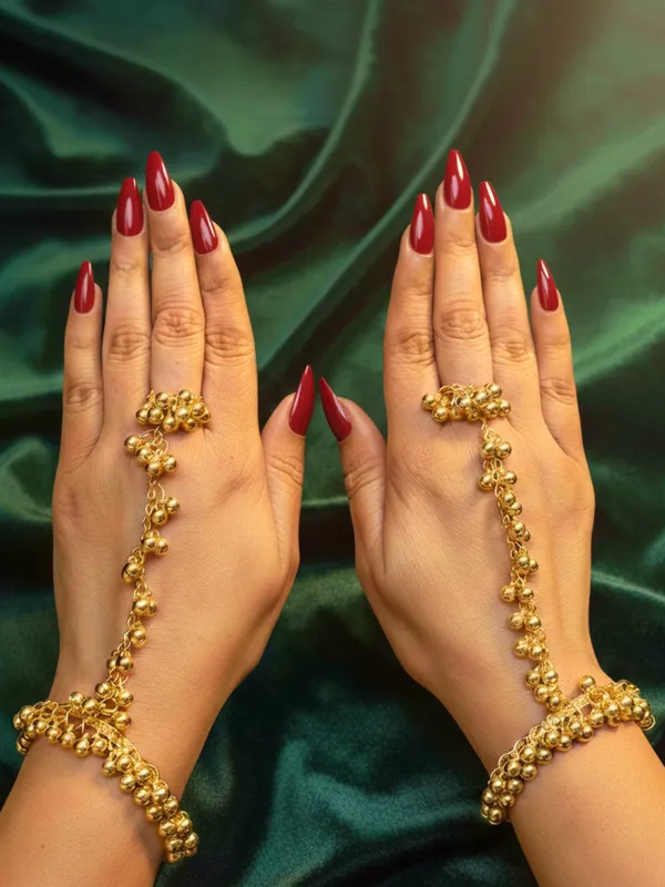 Gold-Plated_Ring_Bracelet_With_Hathphool