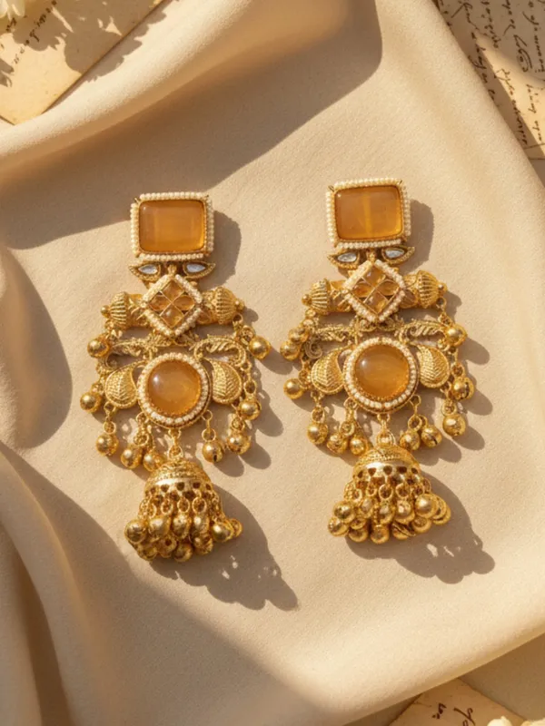 Kashmiri_Drop_Earrings_Jhumkas