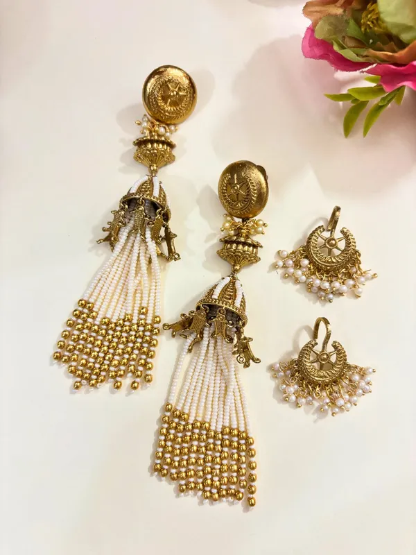 Kashmiri_Drop_Earrings_With_Pearls