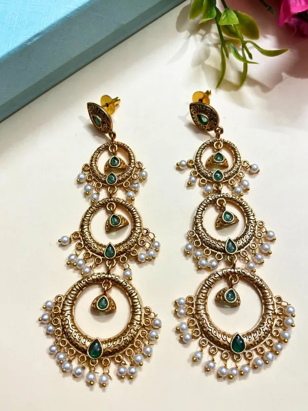 Kashmiri_Long_Circle_Drop_Earring