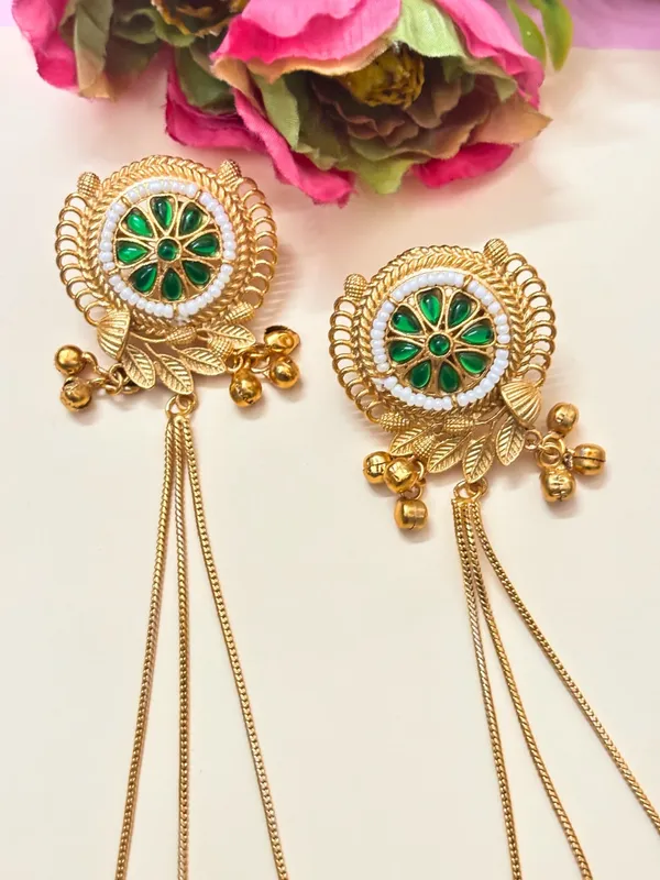 Green_and_Gold_Kashmiri_Long_Drop_Earrings