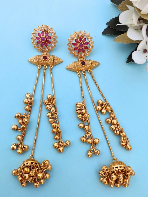 Kashmiri_Long_Drop_Earrings