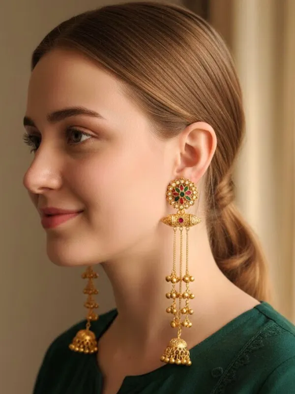 Kashmiri_Long_Drop_Earrings