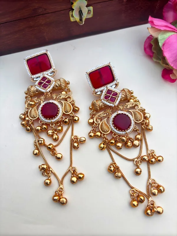 Kashmiri_Long_Drop_Earrings