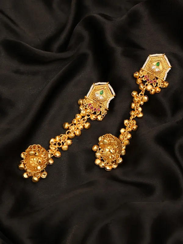 Kashmiri_Long_Drop_Jhumka_Earrings