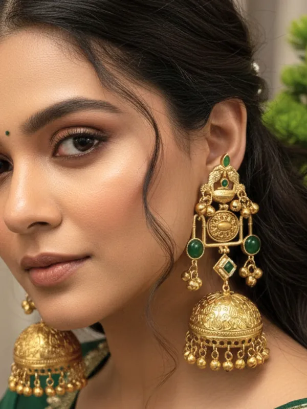 Kashmiri_Long_Drop_Jhumka_Earrings
