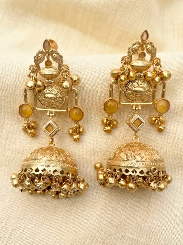 Kashmiri_Long_Drop_Jhumka_Earrings