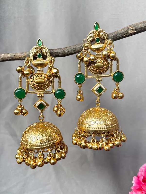 Kashmiri_Long_Drop_Jhumka_Earrings