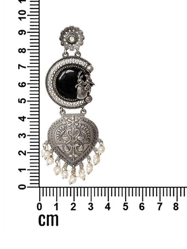 Oxidised_Silver-Plated_Silver_Black_Chandbali_Earrings