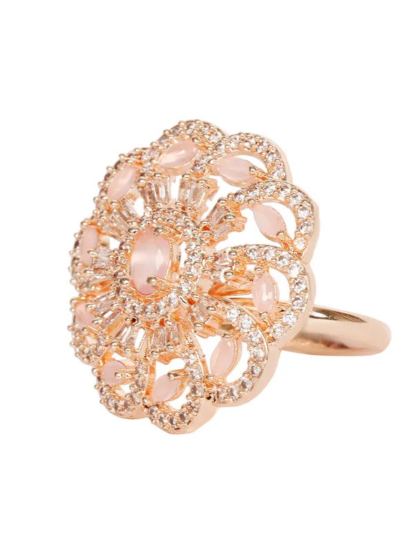 Rose_Gold_Plated_Ad-Studded_Adjustable_Ring