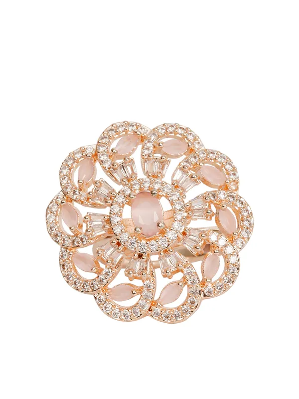 Rose_Gold_Plated_Ad-Studded_Adjustable_Ring